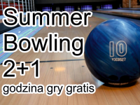 Summer bowling 2+1 od pon. do czw.